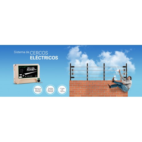 KIT CERCO ELÉCTRICO 6 LINEAS